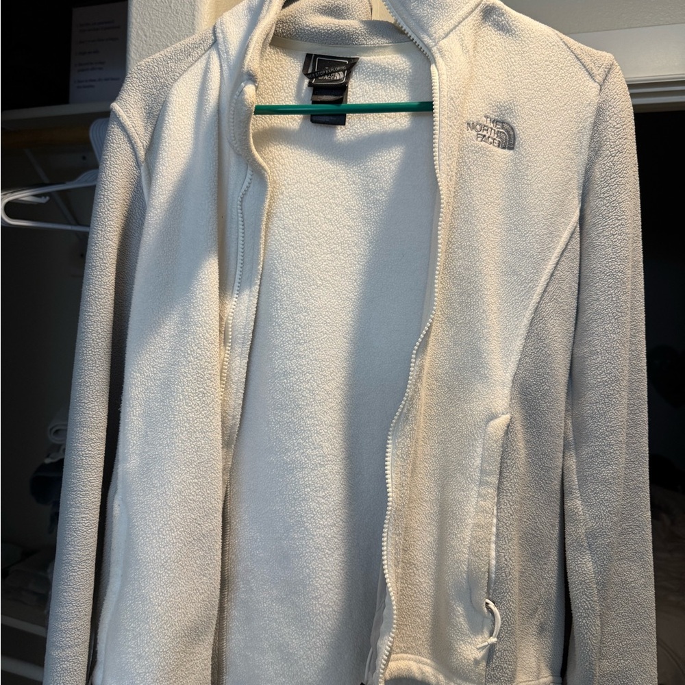 The North Face Off-White Fleece Jacket